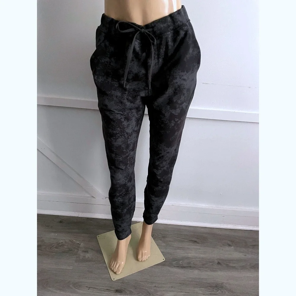 Lululemon Mens City Sweat Jogger Grey Black Camo Splatter Size M Medium